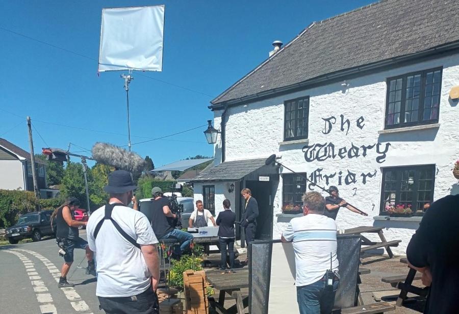 The Weary Friar Inn Pillaton Dış mekan fotoğraf